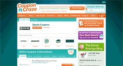 Desktop Screenshot of ca.couponcraze.com