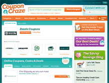 Tablet Screenshot of ca.couponcraze.com