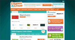 Desktop Screenshot of couponcraze.com